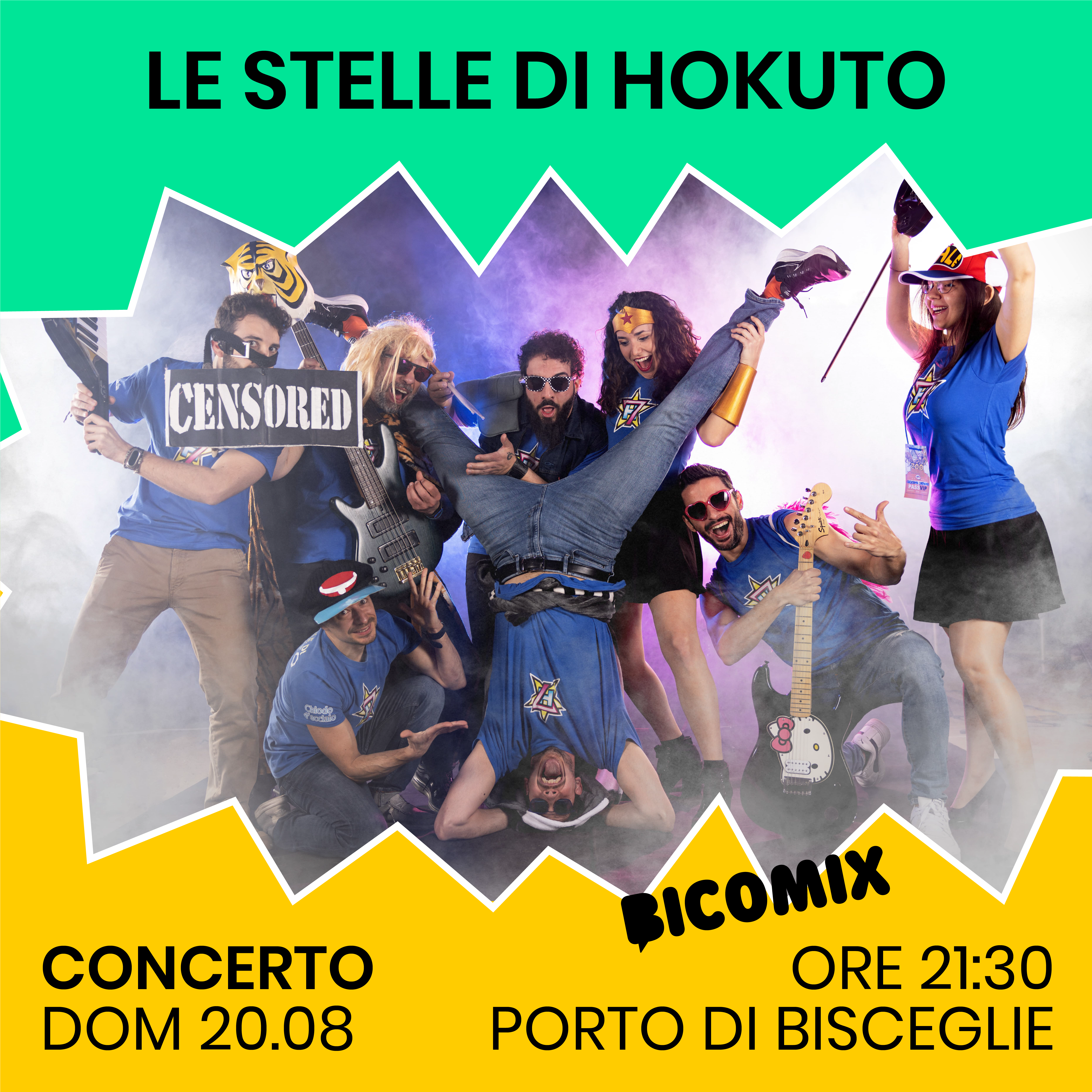 Concerto con Le stelle di Hokuto
